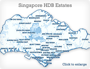 Singapore HDB Map