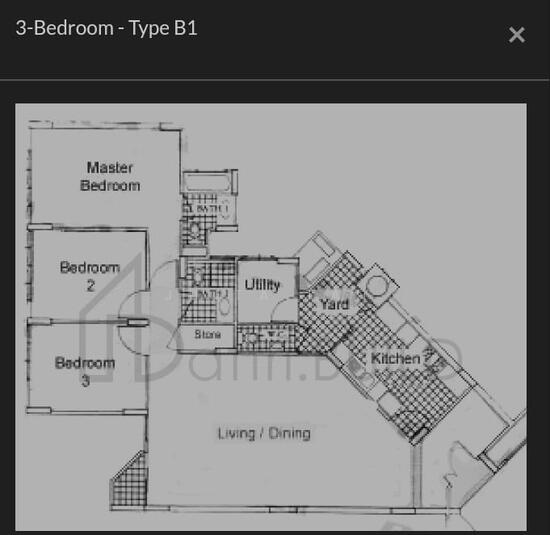 [No Longer Available] Hume Park I, 9 Hume Avenue, 3 Bedrooms, 1356 sqft