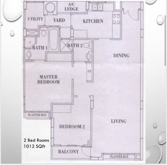 Seletar Springs Condo, 100 Gerald Drive, 2 Bedrooms, 1012 sqft, Condos