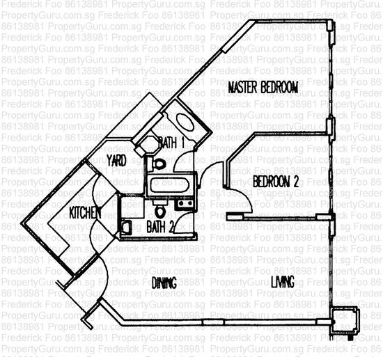 Melville Park, 20 Simei Street 1, 2 Bedrooms, 937 sqft, Condos