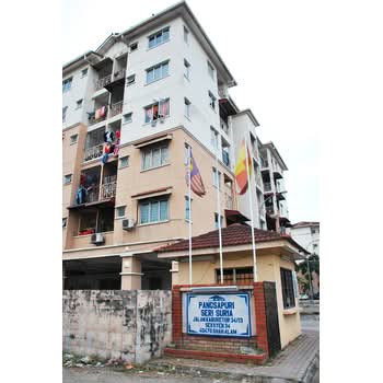 Pangsapuri Seri Suria Intermediate Apartment 3 Bedrooms For Sale In Shah Alam Selangor Iproperty Com My