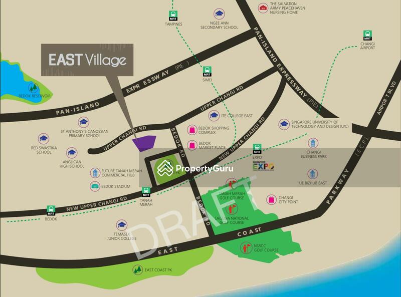 East Village Condo Details in Bedok / Upper East Coast PropertyGuru