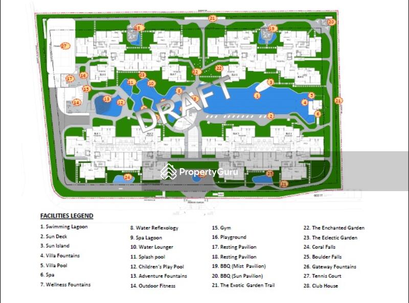 Twin Fountains Executive Condominium Details in Admiralty / Woodlands