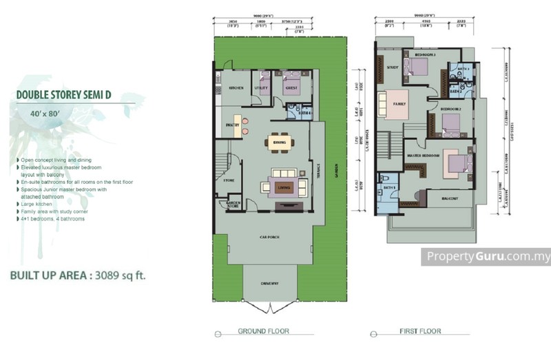 Seri Binjai details, semi-detached house for sale and for rent ...