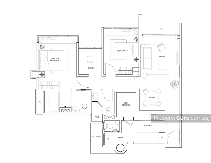 The Cascadia Condo Details in Clementi Park / Upper Bukit