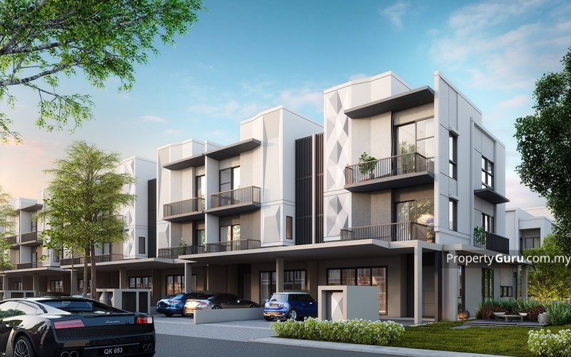 Luxura Residence @ twentyfive.7 details, 2-storey terraced house for ...