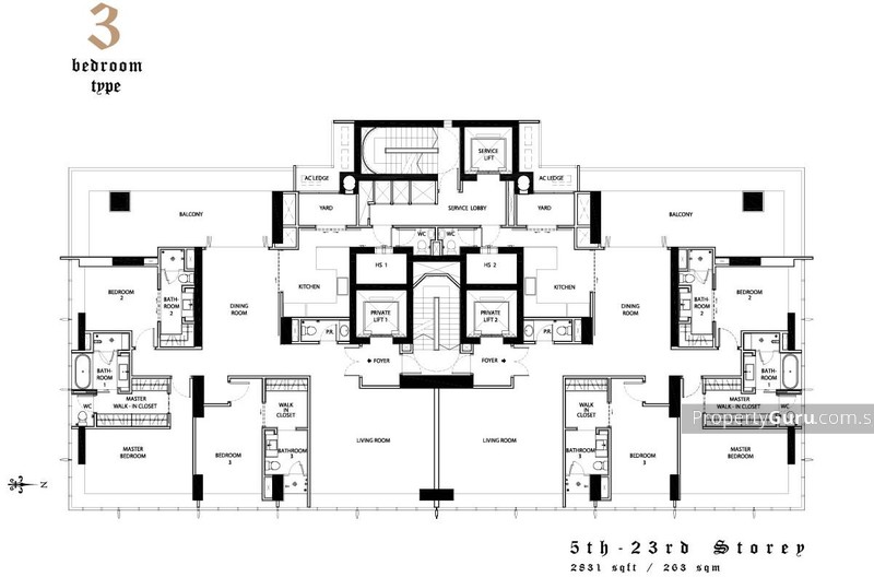 The Ritz-Carlton Residences, 65 Cairnhill Road, Studio ...
